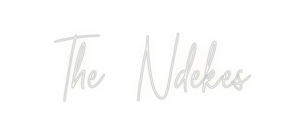 Custom Neon: The Ndekes - Neon Filter