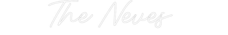 Custom Neon: The Neves - Neon Filter