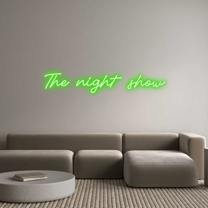 Custom Neon: The night show - Neon Filter