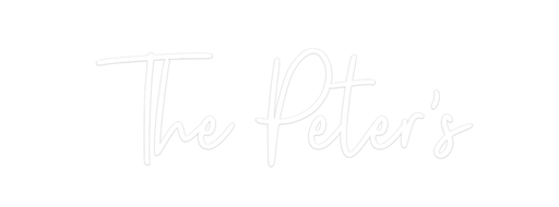 Custom Neon: The Peter's - Neon Filter