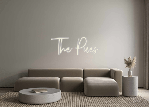 Custom Neon: The Pues - Neon Filter