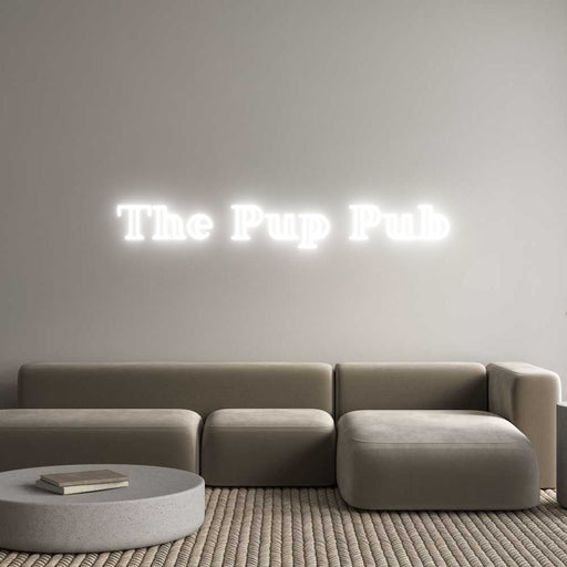 Custom Neon: The Pup Pub - Neon Filter