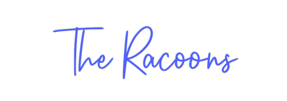 Custom Neon: The Racoons - Neon Filter