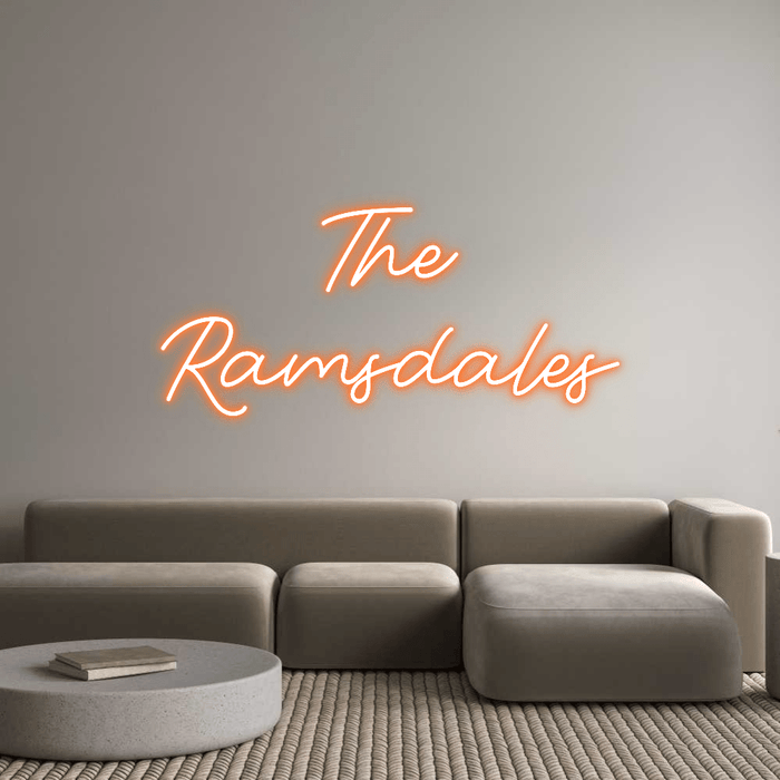 Custom Neon: The Ramsdales - Neon Filter