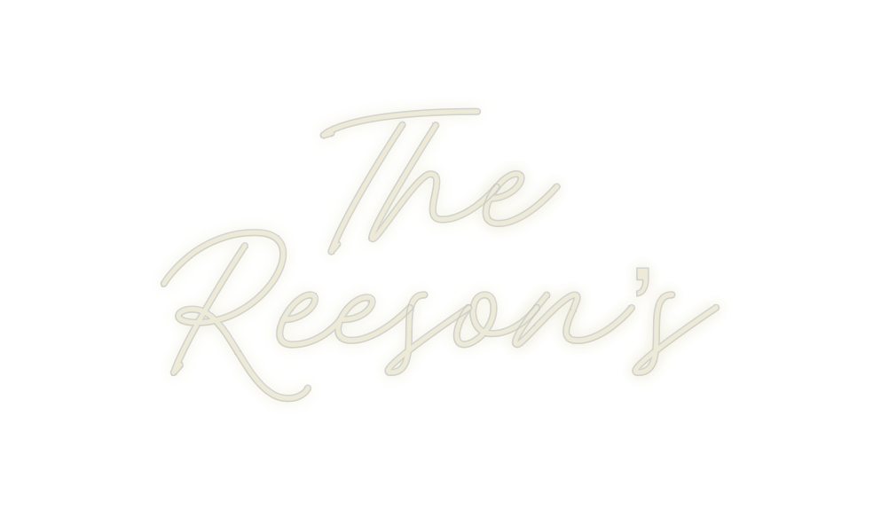 Custom Neon: The Reeson’s - Neon Filter