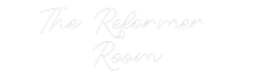 Custom Neon: The Reformer ... - Neon Filter