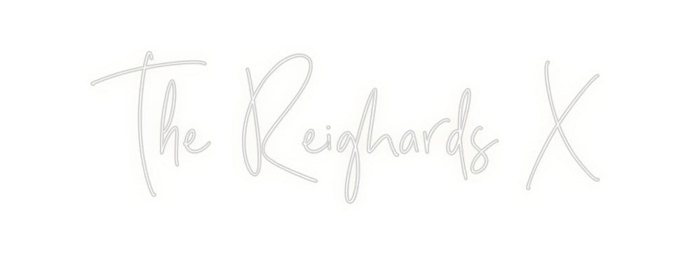 Custom Neon: The Reighards X - Neon Filter