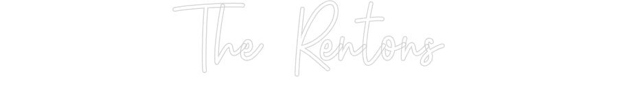 Custom Neon: The Rentons - Neon Filter