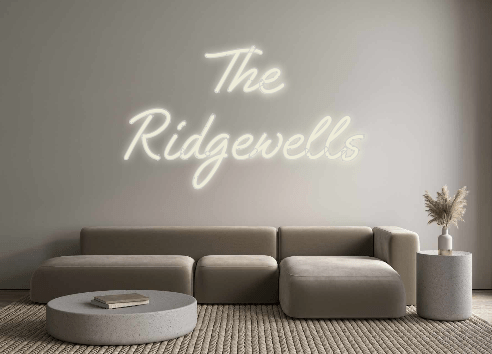 Custom Neon: The Ridgewells - Neon Filter