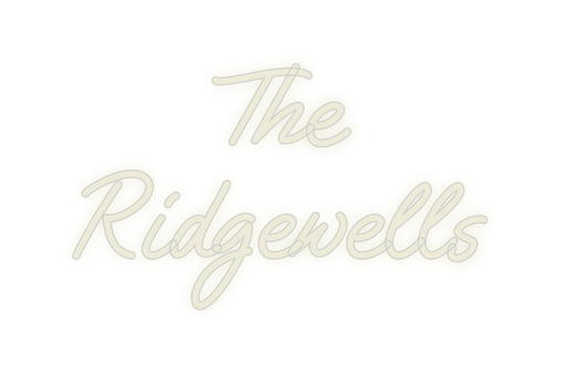 Custom Neon: The Ridgewells - Neon Filter