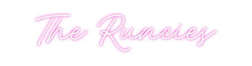 Custom Neon: The Runcies - Neon Filter