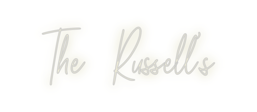 Custom Neon: The Russell’s - Neon Filter