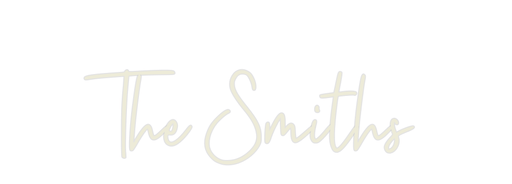 Custom Neon: The Smiths - Neon Filter