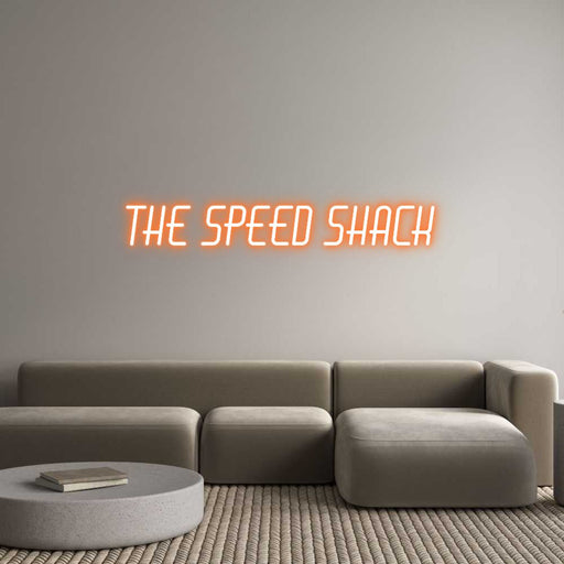 Custom Neon: THE SPEED SHACK - Neon Filter