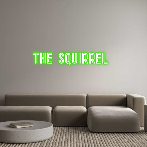 Custom Neon: The Squirrel - Neon Filter