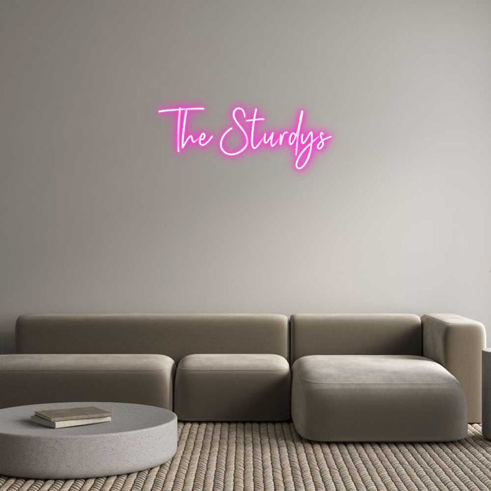 Custom Neon: The Sturdys - Neon Filter