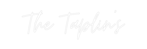 Custom Neon: The Taplin’s - Neon Filter