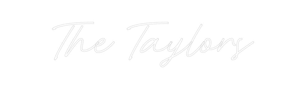 Custom Neon: The Taylors - Neon Filter