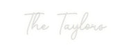 Custom Neon: The Taylors - Neon Filter