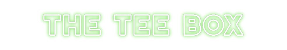 Custom Neon: The Tee Box - Neon Filter