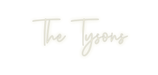 Custom Neon: The Tysons - Neon Filter