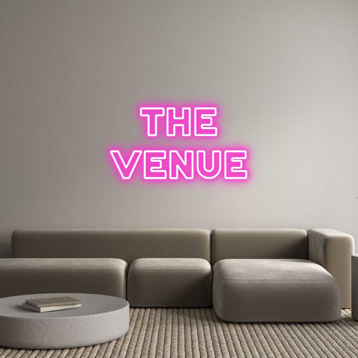 Custom Neon: THE VENUE - Neon Filter