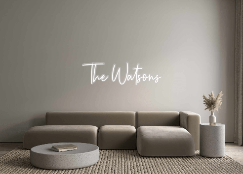 Custom Neon: The Watsons - Neon Filter