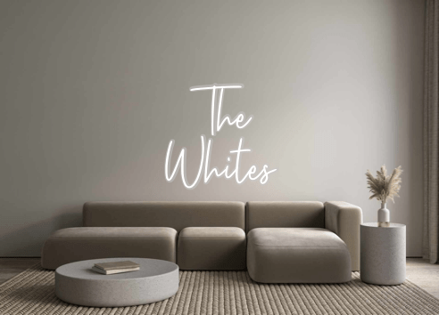 Custom Neon: The Whites - Neon Filter