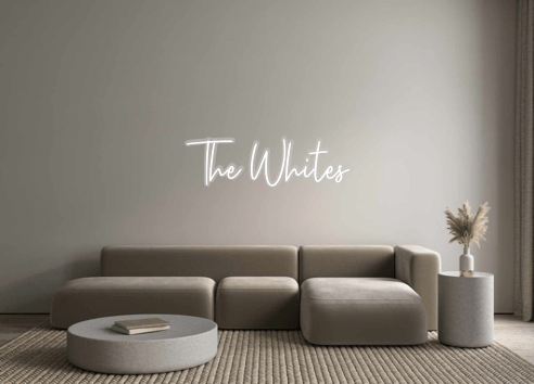 Custom Neon: The Whites - Neon Filter