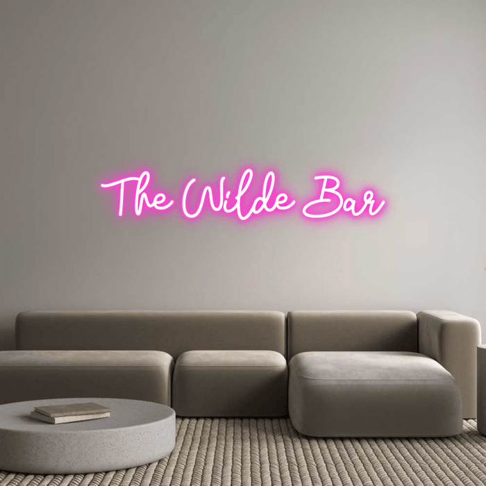 Custom Neon: The Wilde Bar - Neon Filter