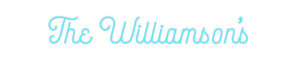 Custom Neon: The Williamso... - Neon Filter