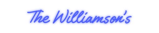 Custom Neon: The Williamso... - Neon Filter