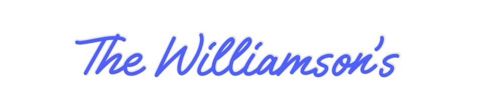 Custom Neon: The Williamso... - Neon Filter