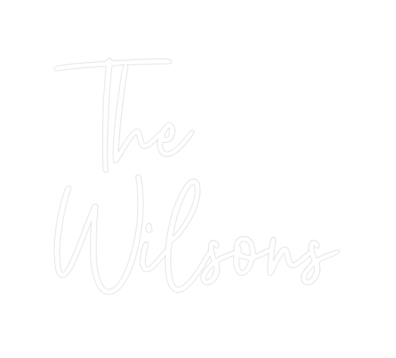 Custom Neon: The Wilsons - Neon Filter