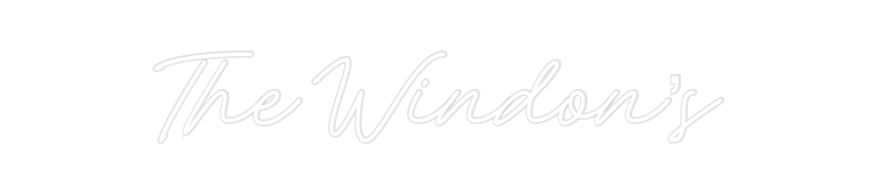 Custom Neon: The Windon’s - Neon Filter