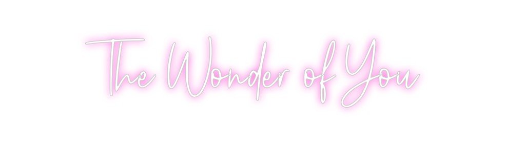 Custom Neon: The Wonder of... - Neon Filter