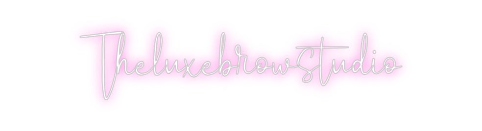 Custom Neon: Theluxebrowst... - Neon Filter