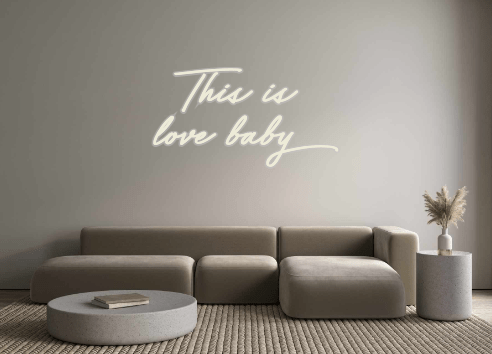 Custom Neon: This is love... - Neon Filter