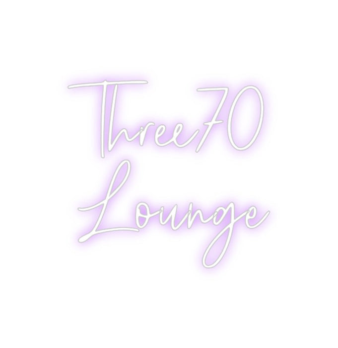 Custom Neon: Three70 Lounge - Neon Filter