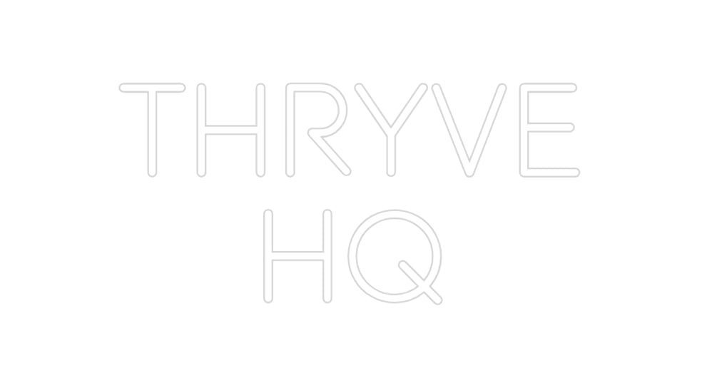 Custom Neon: THRYVE HQ - Neon Filter