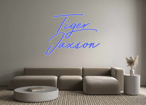 Custom Neon: Tiger Jaxson - Neon Filter