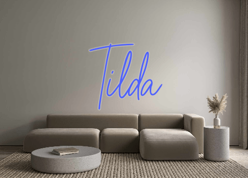 Custom Neon: Tilda - Neon Filter