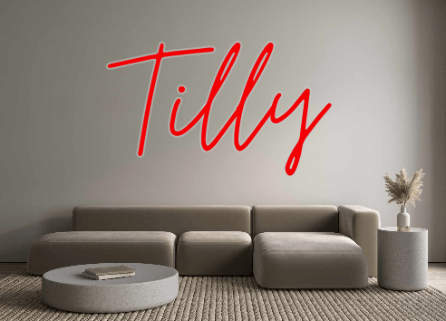 Custom Neon: Tilly - Neon Filter