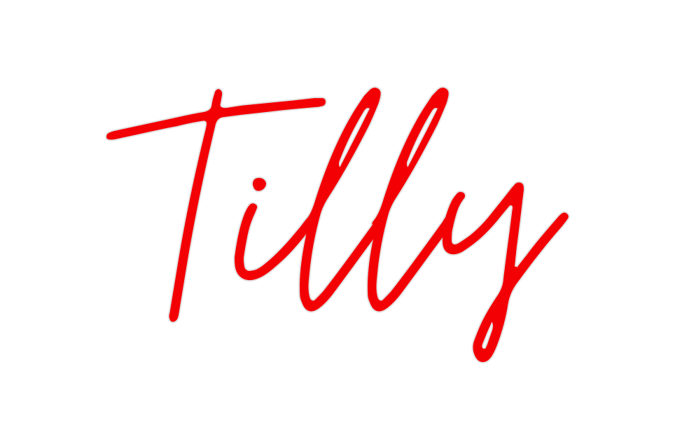 Custom Neon: Tilly - Neon Filter