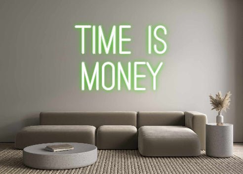 Custom Neon: Time is Money - Neon Filter