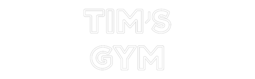 Custom Neon: Tim’s Gym - Neon Filter