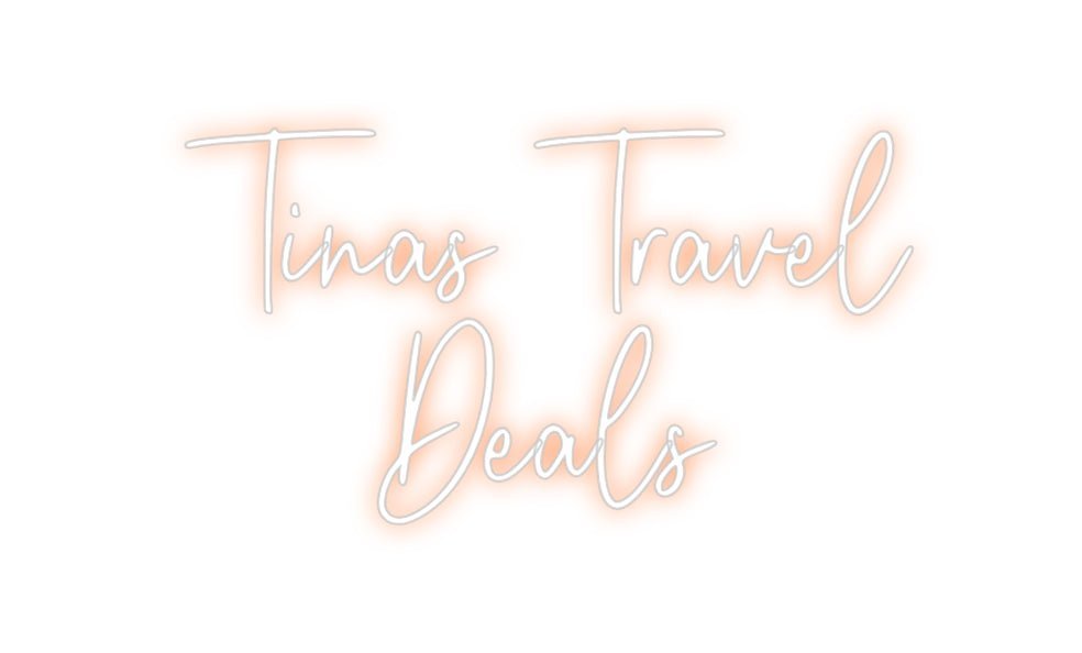 Custom Neon: Tinas Travel ... - Neon Filter