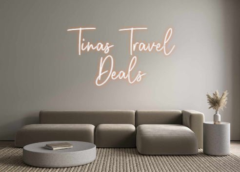 Custom Neon: Tinas Travel ... - Neon Filter