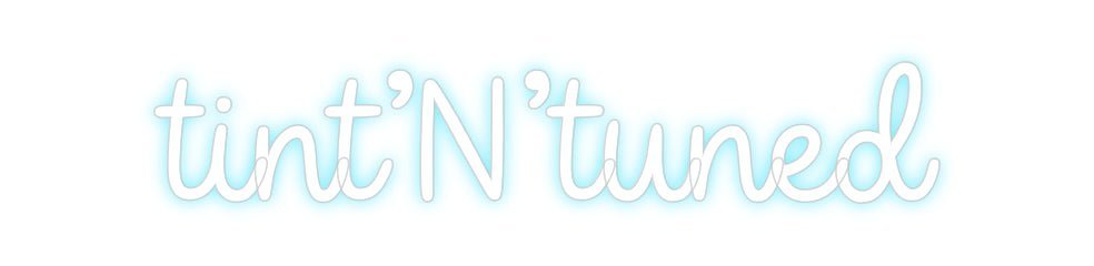 Custom Neon: tint’N’tuned - Neon Filter