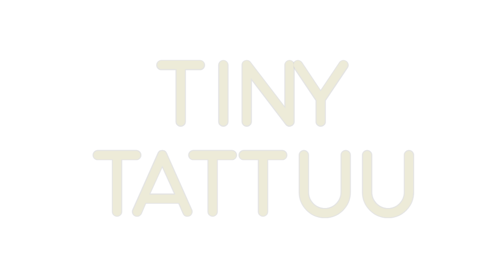 Custom Neon: TINY TATTUU - Neon Filter